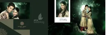 12x36 Karizma Wedding Album PSD in Elegant Temple Motif Style