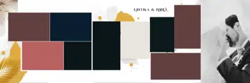 12x36 Karizma Wedding Album PSD in Premium Kolam Pattern Style