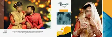 12x36 Pre-Wedding Album PSD in Premium Watercolour Splash Style