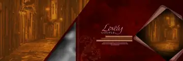 12x36 Wedding Album Background PSD in Stylish Royal Arch Style