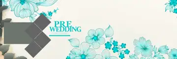 12x36 Wedding Album PSD in Bright Bokeh Lights Style