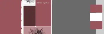 12x36 Wedding Album PSD in Charming Silk Texture Style