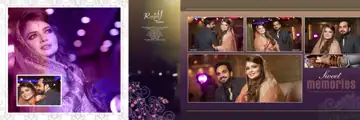 12x36 Wedding Album PSD in Cinematic Royal Arch Style