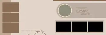 12x36 Wedding Album PSD in Graceful Mandala Art Style