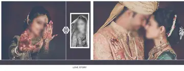 12x36 Wedding Album PSD in Luxury Temple Motif Style