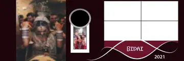 12x36 Wedding Album PSD in Soft Pastel Brush Strokes Style