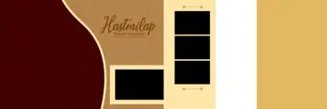 12x36 Wedding Album PSD in Traditional Peacock Art Style