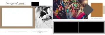 12x36 Wedding Album PSD in Vibrant Lotus Design Style