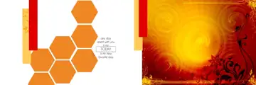 Album Background 12x36 PSD – Artistic Watercolour Splash Design