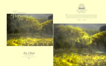 Album Cover PSD – Graceful Rose Petals Design