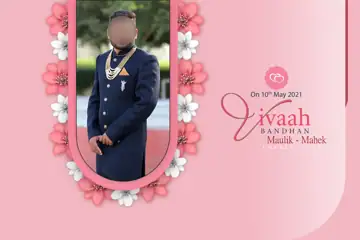 Artistic Album Cover PSD for Wedding – Rose Petals