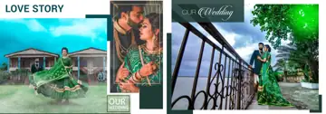 Artistic & Luxury Wedding Album 12x36 PSD with Silk Texture