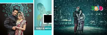 Artistic Wedding Album 12x36 PSD – Bokeh Lights