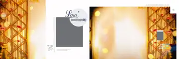 Artistic Wedding Album 12x36 PSD – Kolam Pattern