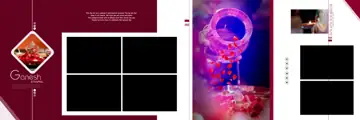 Artistic Wedding Album 12x36 PSD – Lotus Design