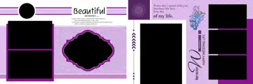 Artistic Wedding Album 12x36 PSD – Silk Texture
