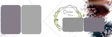 Bright & Cinematic Wedding Album 12x36 PSD with Geometric Lines
