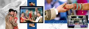 Bright & Fresh Wedding Album 12x36 PSD with Lotus Design