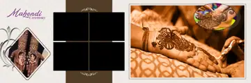 Bright Wedding Album 12x36 PSD for Mehndi – Lotus Design