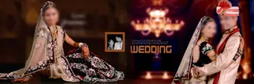 Charming & Bright Wedding Album 12x36 PSD with Temple Motif