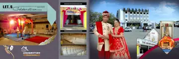 Charming Karizma Wedding Album 12x36 PSD with Temple Motif