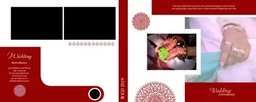 Charming Photo Album 12x30 PSD for Wedding – Watercolour Splash