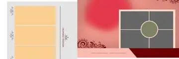 Charming Wedding Album 12x36 PSD – Bokeh Lights