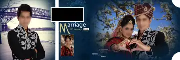Cinematic Bokeh Lights Wedding Album 12x36 PSD