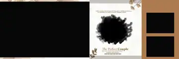 Cinematic & Elegant Wedding Album 12x36 PSD with Geometric Lines