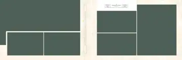 Cinematic & Graceful Wedding Album 12x36 PSD with Paisley Pattern