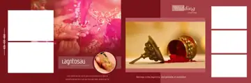 Cinematic & Timeless Wedding Album 12x36 PSD with Brush Strokes