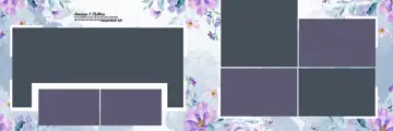 Cinematic & Timeless Wedding Album 12x36 PSD with Mandala Art