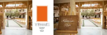 Classic & Artistic Wedding Album 12x36 PSD with Silk Texture