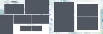 Classic & Luxury Wedding Album 12x36 PSD with Royal Arch