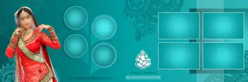 Classic & Soft Pastel Wedding Album 12x36 PSD with Lotus Design