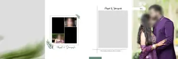 Classic & Vibrant Wedding Album 12x36 PSD with Royal Arch