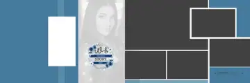 Classic Wedding Album 12x36 PSD for Karizma – Floral Border