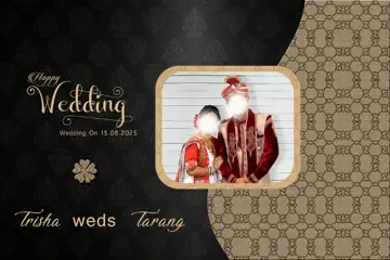Dreamy Album Cover 12x18 PSD for Wedding – Lace Ornaments