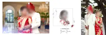 Dreamy & Luxury Wedding Album 12x36 PSD with Bokeh Lights