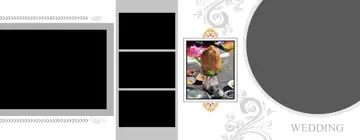 Dreamy Photo Album 14x36 PSD for Wedding – Silk Texture