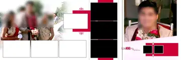 Dreamy & Premium Wedding Album 12x36 PSD with Glitter Accents