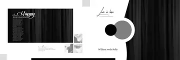 Dreamy Wedding Album 12x36 PSD – Silk Texture