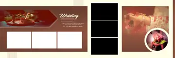 Elegant Album 12x36 PSD for Indian Wedding – Temple Motif