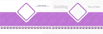 Elegant Album Cover PSD for Wedding – Watercolour Splash