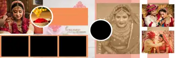 Elegant Wedding Album 12x36 PSD for Karizma – Gold Frame