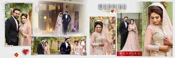 Elegant Wedding Album 12x36 PSD – Silk Texture