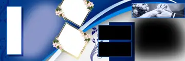 Elegant Wedding Album 12x36 PSD with Brush Strokes