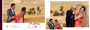 Free Artistic Wedding Album 12x36 PSD – Brush Strokes
