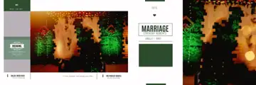 Free Artistic Wedding Album 12x36 PSD – Kolam Pattern