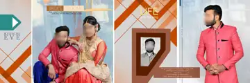Free Charming Pre-Wedding Album 12x36 PSD – Bokeh Lights